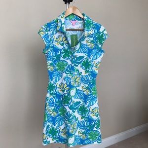 Lilly Pulitzer NWT S Sweet & Sour Rayna Polo Dress
